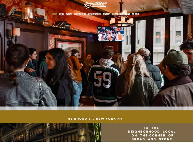 Proyecto web Broadstone NYC - diseño web para mercado internacional